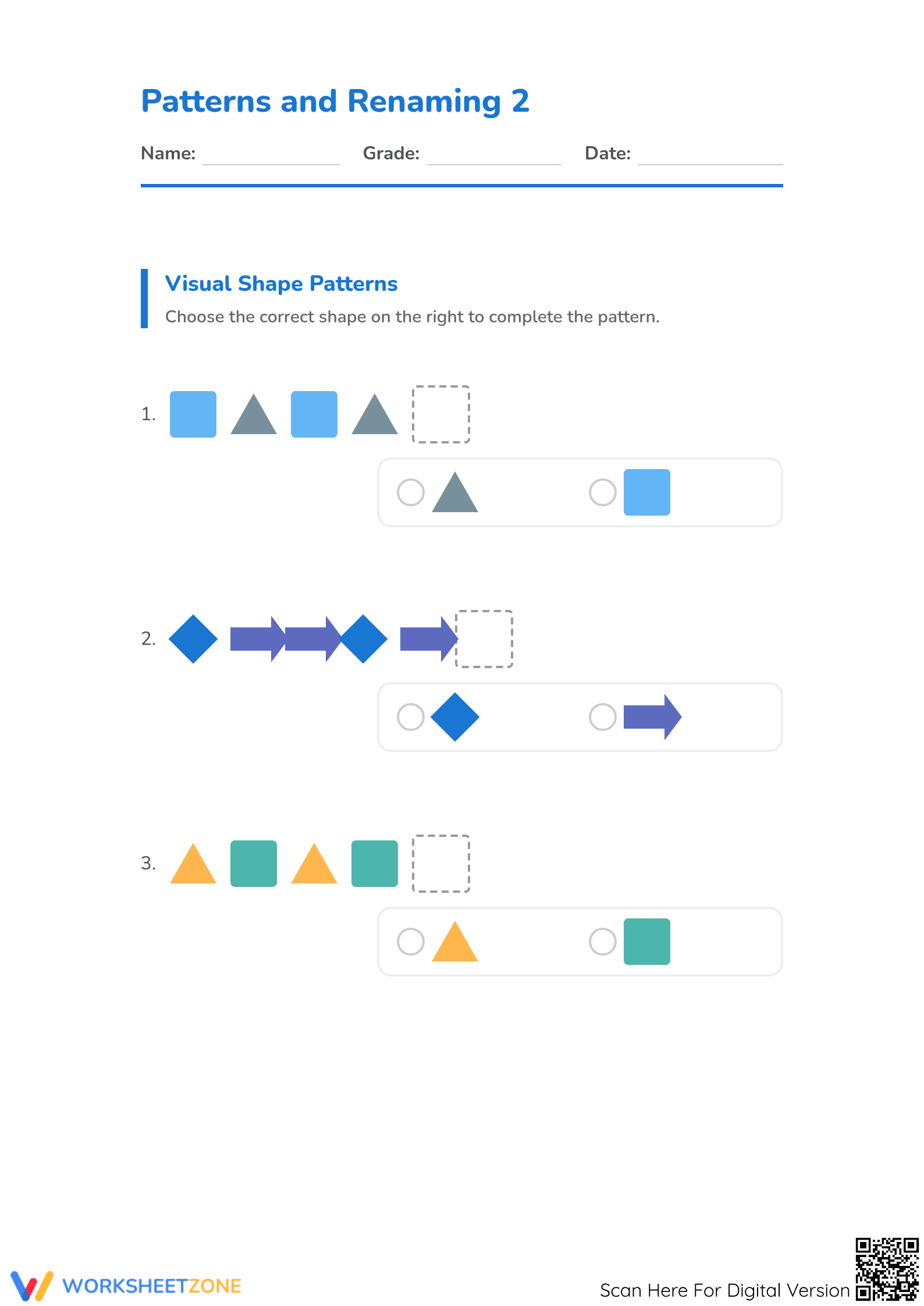 Number Patterns & Subtraction | Grade 2-3 Essential - Page 1