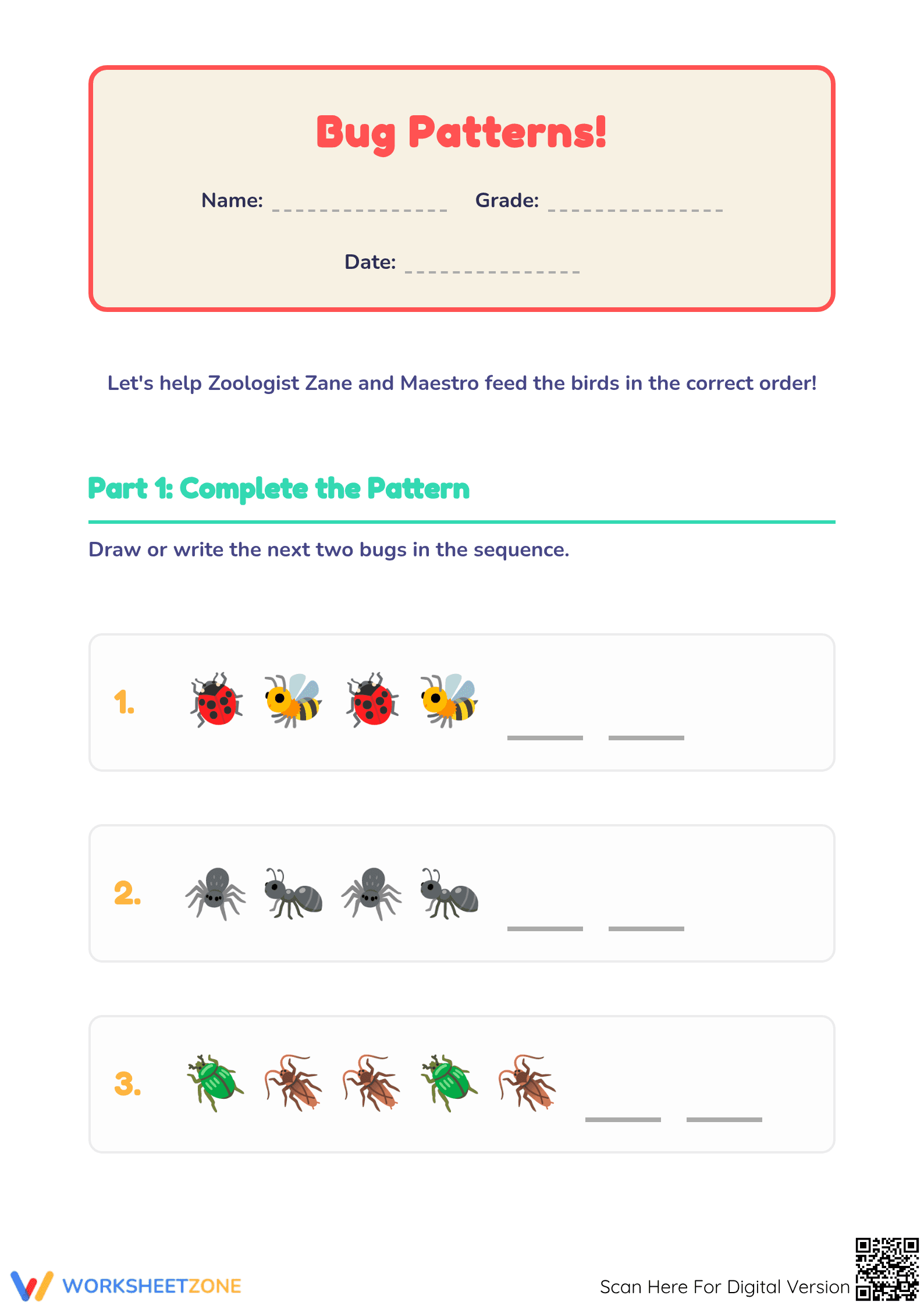 Printable Lines, Angles, & Symmetry Worksheet | Grade 5 - Page 1