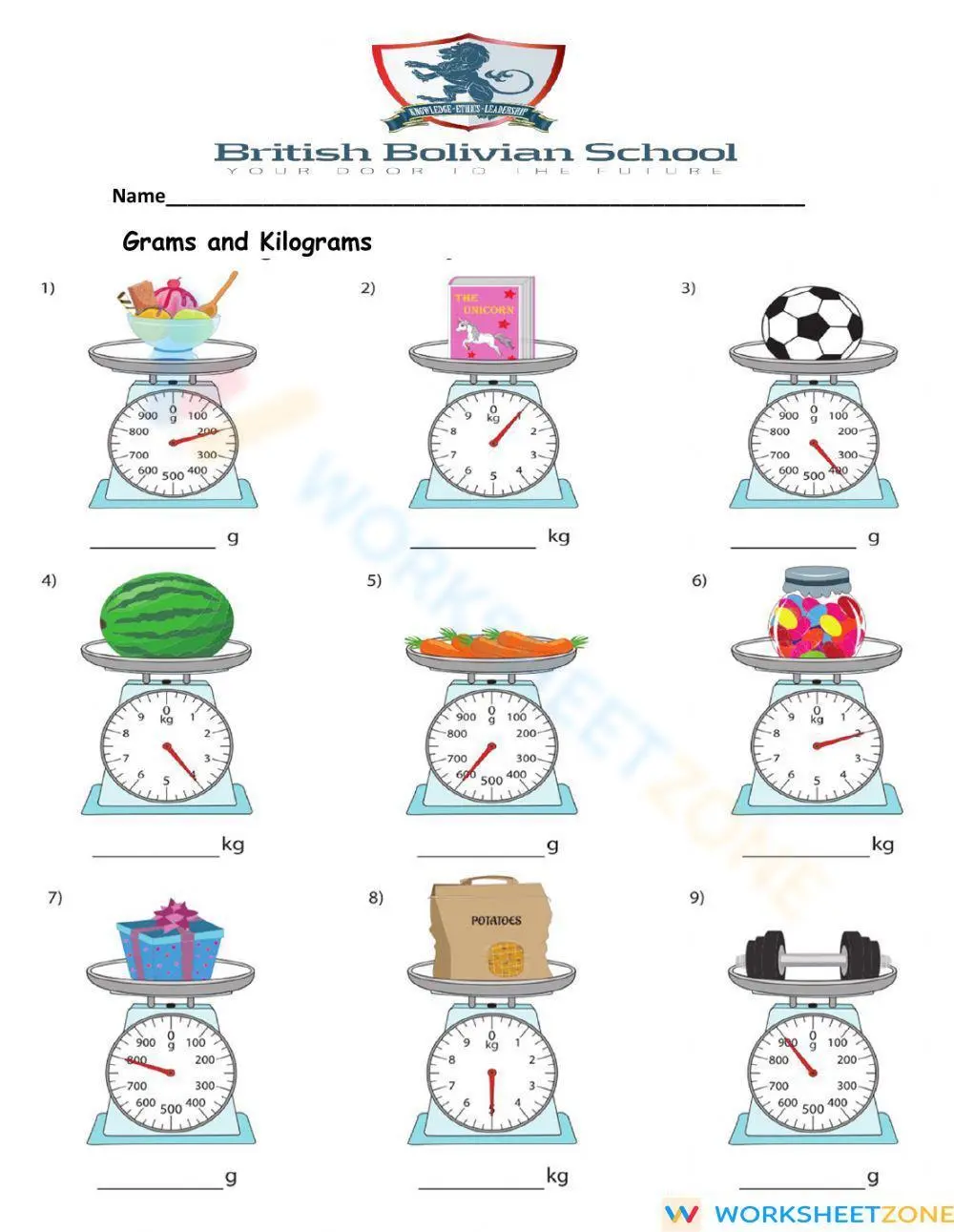 Grams or kilograms - Page 1