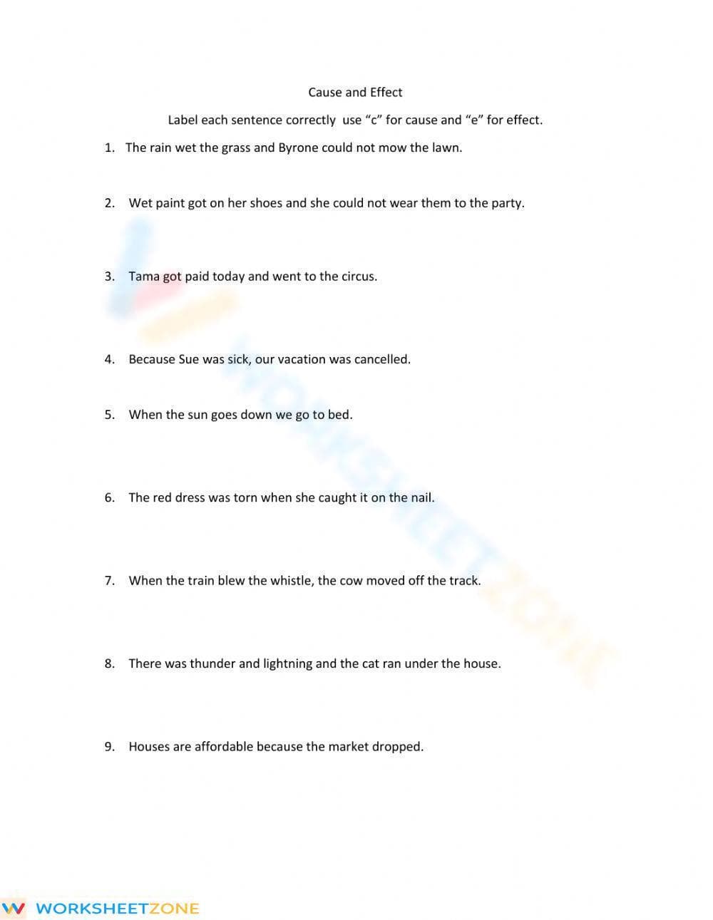 Cause and Effect 2 - Page 1