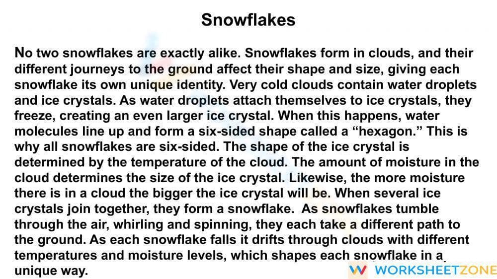 Main Idea Paragraph 3 - Page 1