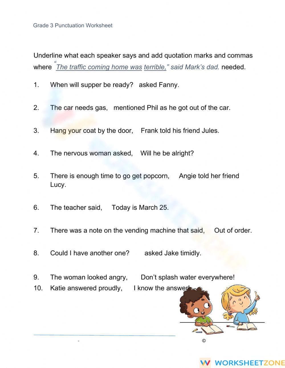 Quotation Marks - Page 1