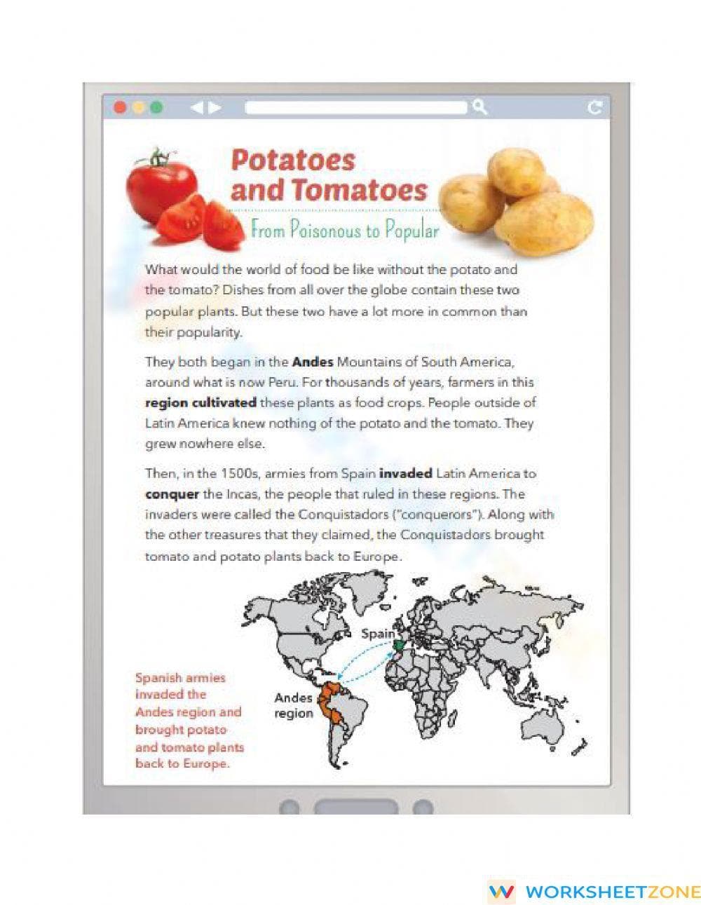 Potaotes and Tomatoes - Page 1