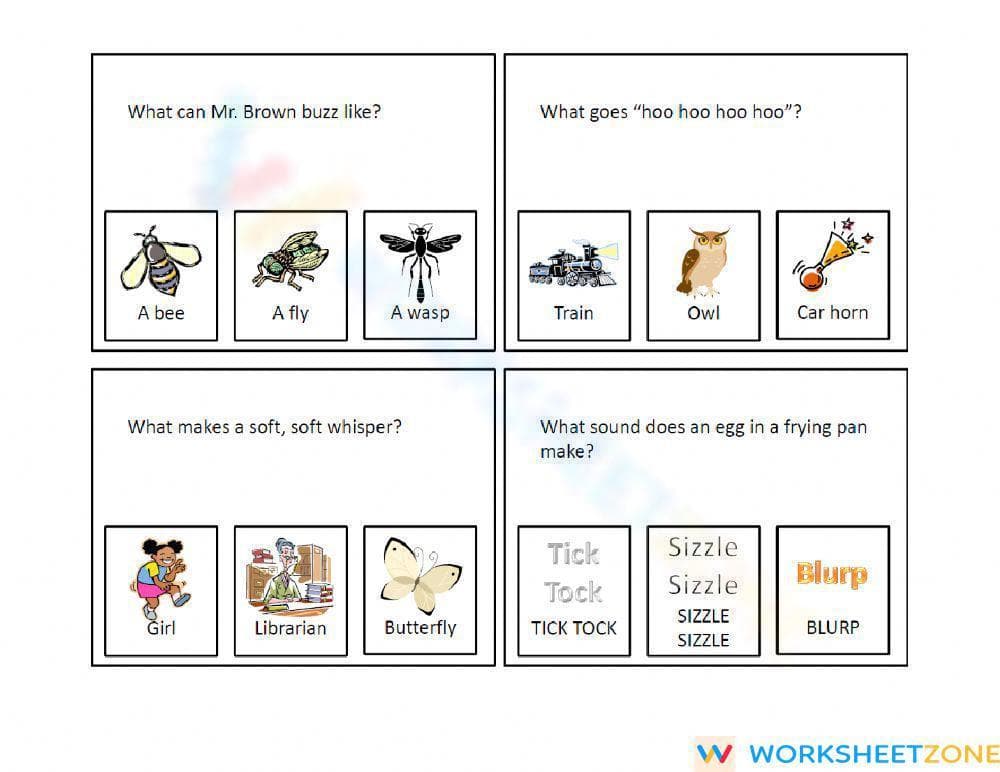 Printable Mr. Brown Can Moo Worksheet | Grade K-1 ELA - Page 1