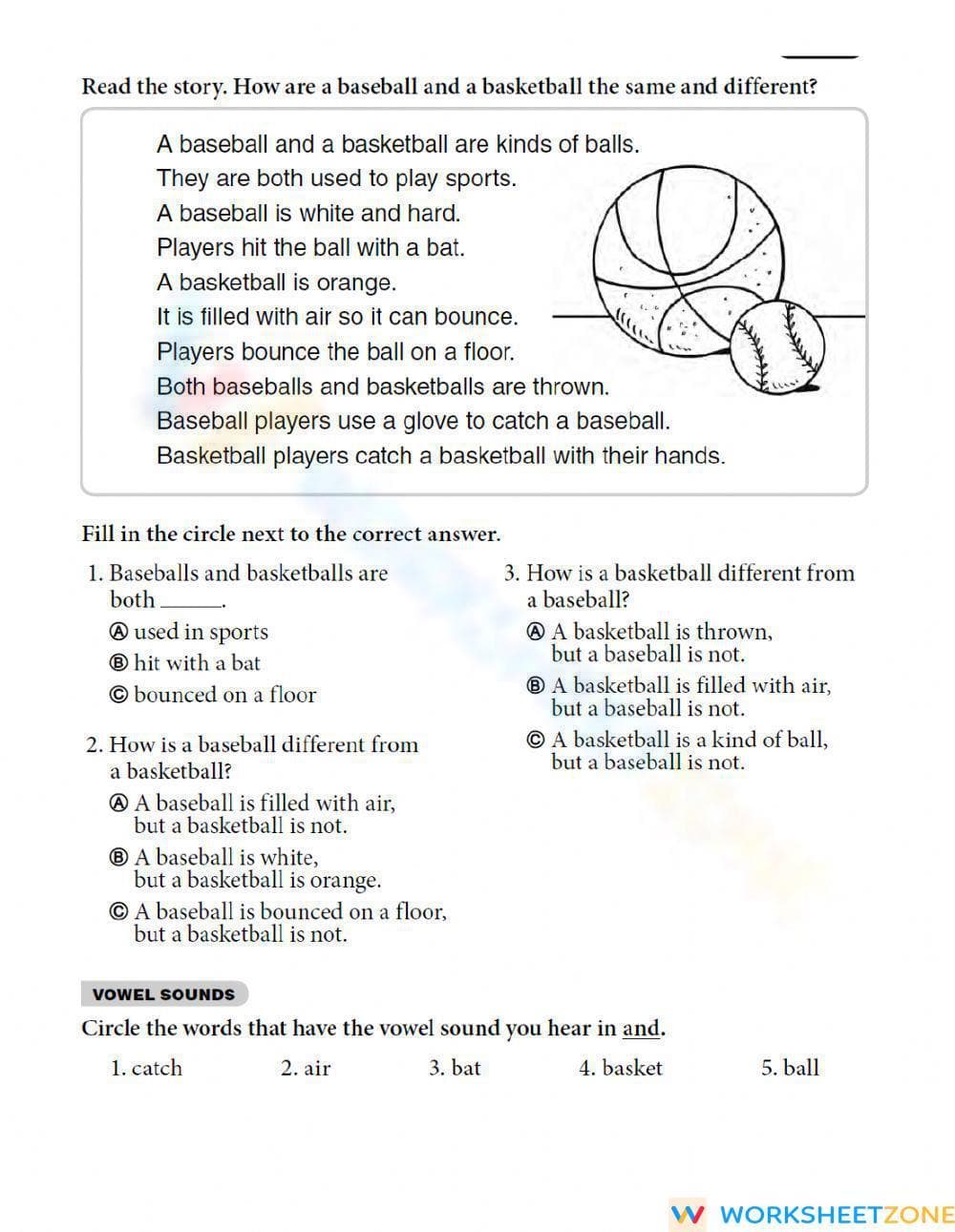 Grade 1-3 ELA Homework Pack | Essential Printable Skills - Page 1