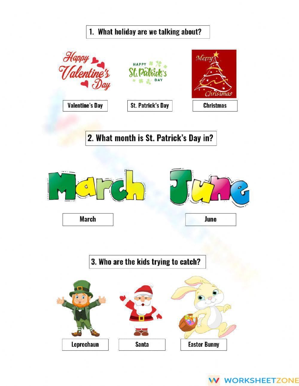 Kindergarten How to Catch a Leprechaun Printable Worksheet - Page 1