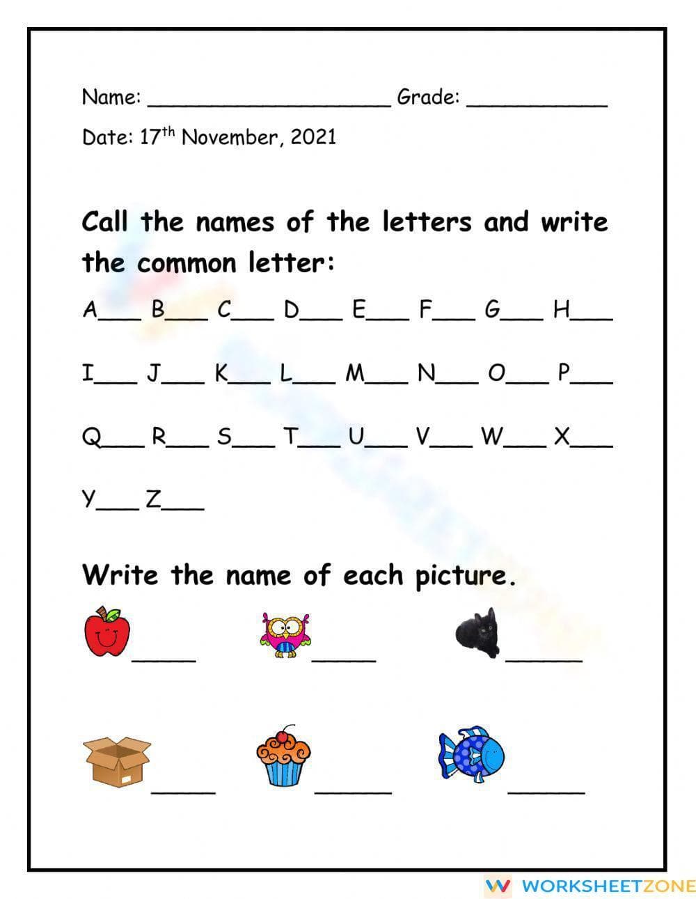 Essential ARP Language Diagnostic Test | Grade 1-4 ELA - Page 1