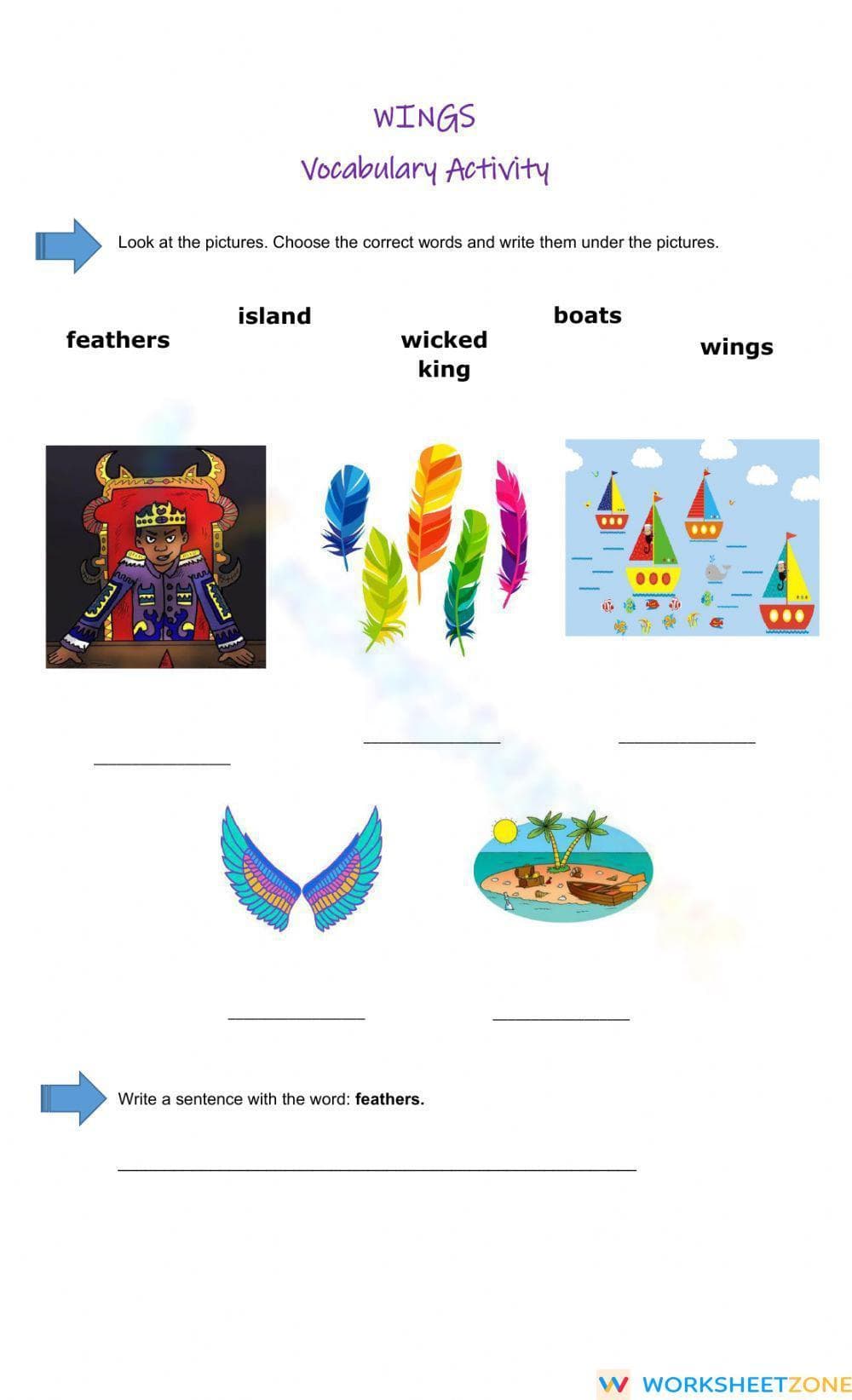 Essential WINGS Greek Myth Vocabulary | Grade 2 ELA - Page 1