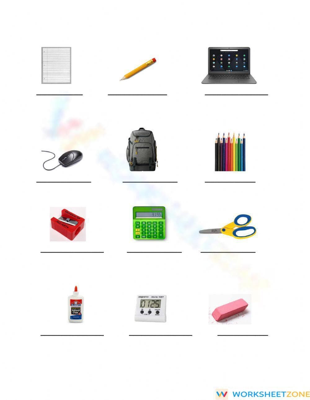 Essential Functional Vocabulary Worksheet | Grade 3-6 ELA - Page 1