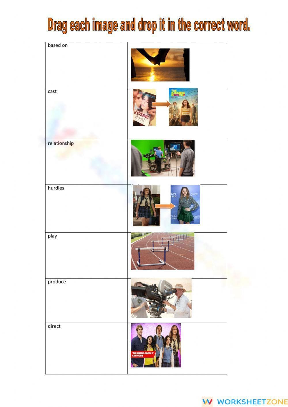 Activity Vocabulary - Page 1