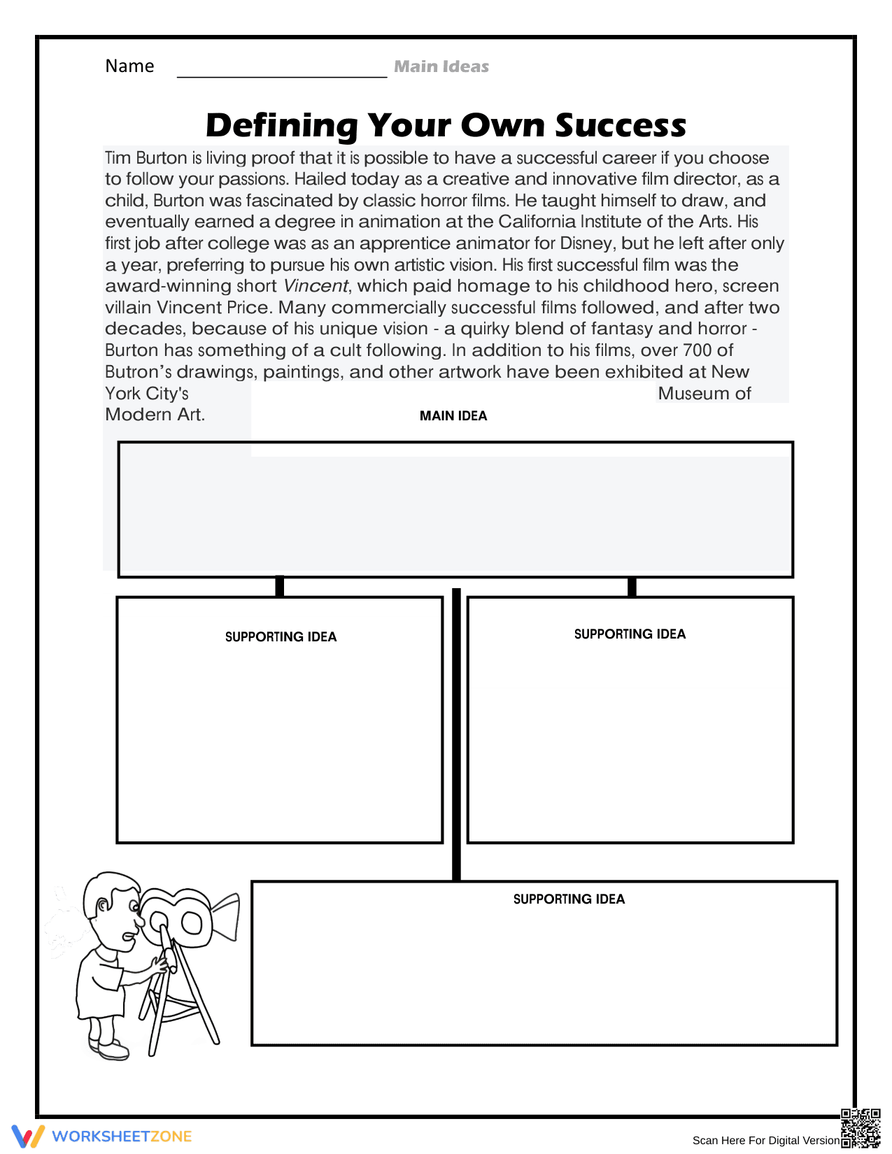 Defining Your Own Success Worksheet - Page 1