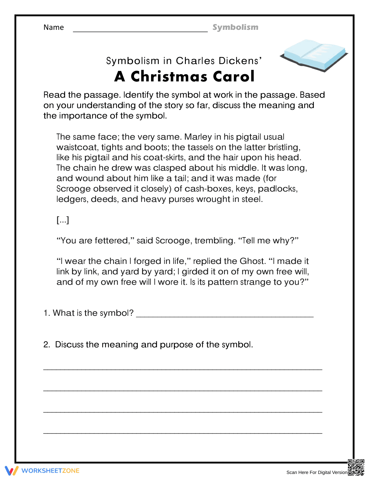 Exploring Themes in 'A Christmas Carol' - Page 1