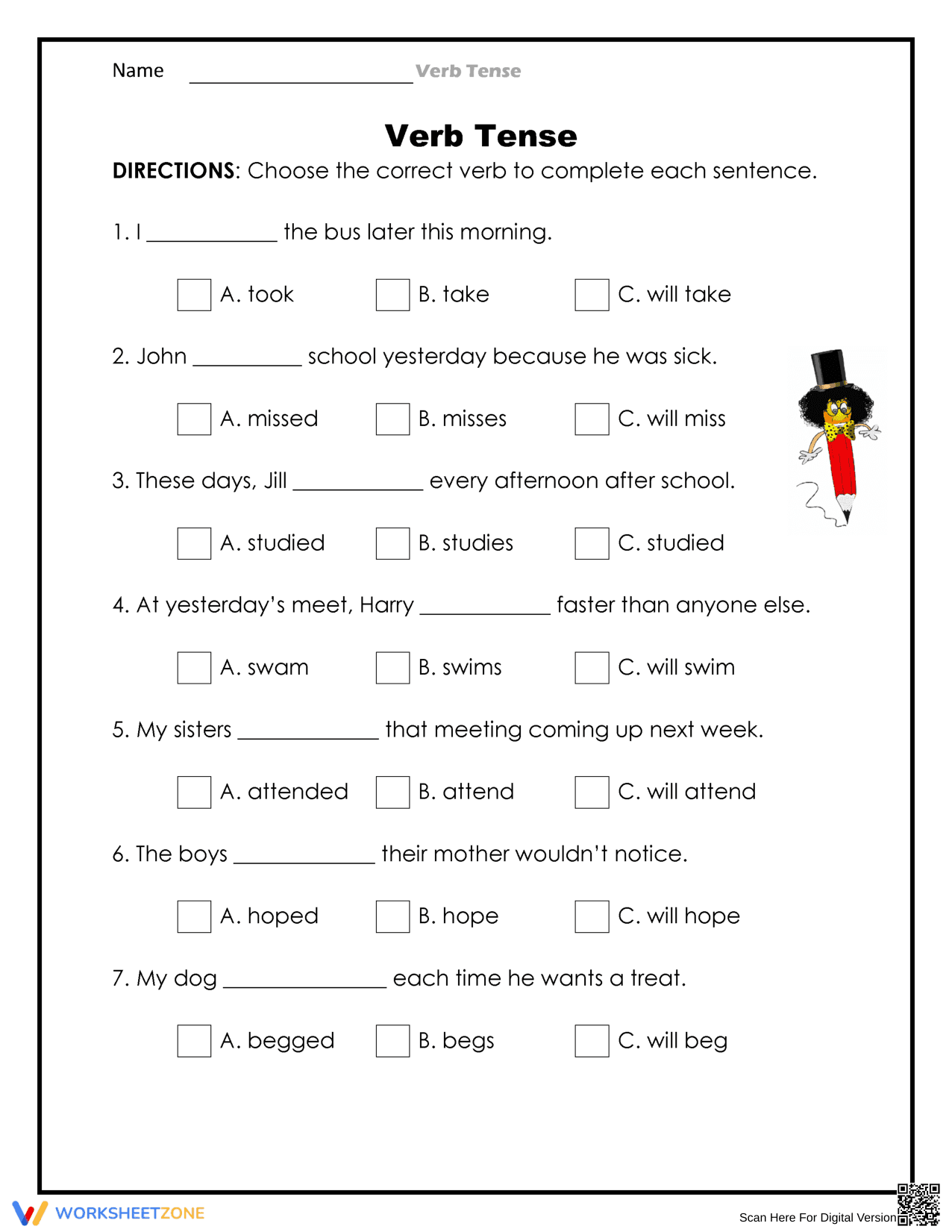 Improve Grammar with Sentence Correction Exercises - Page 1