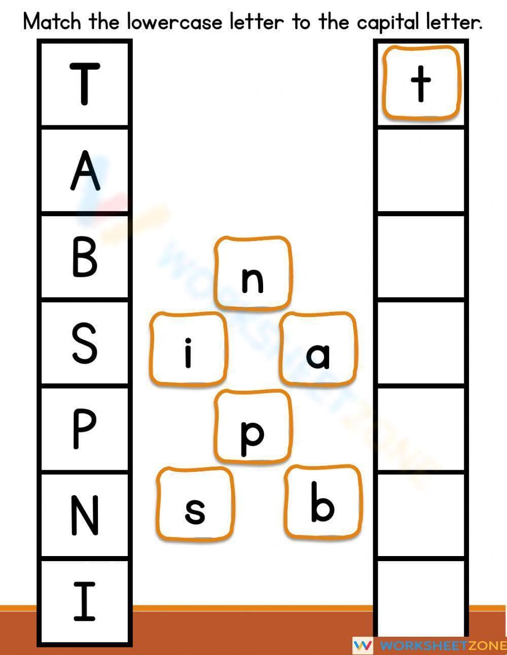 Essential Letter Recognition: Upper & Lowercase Match - Page 1