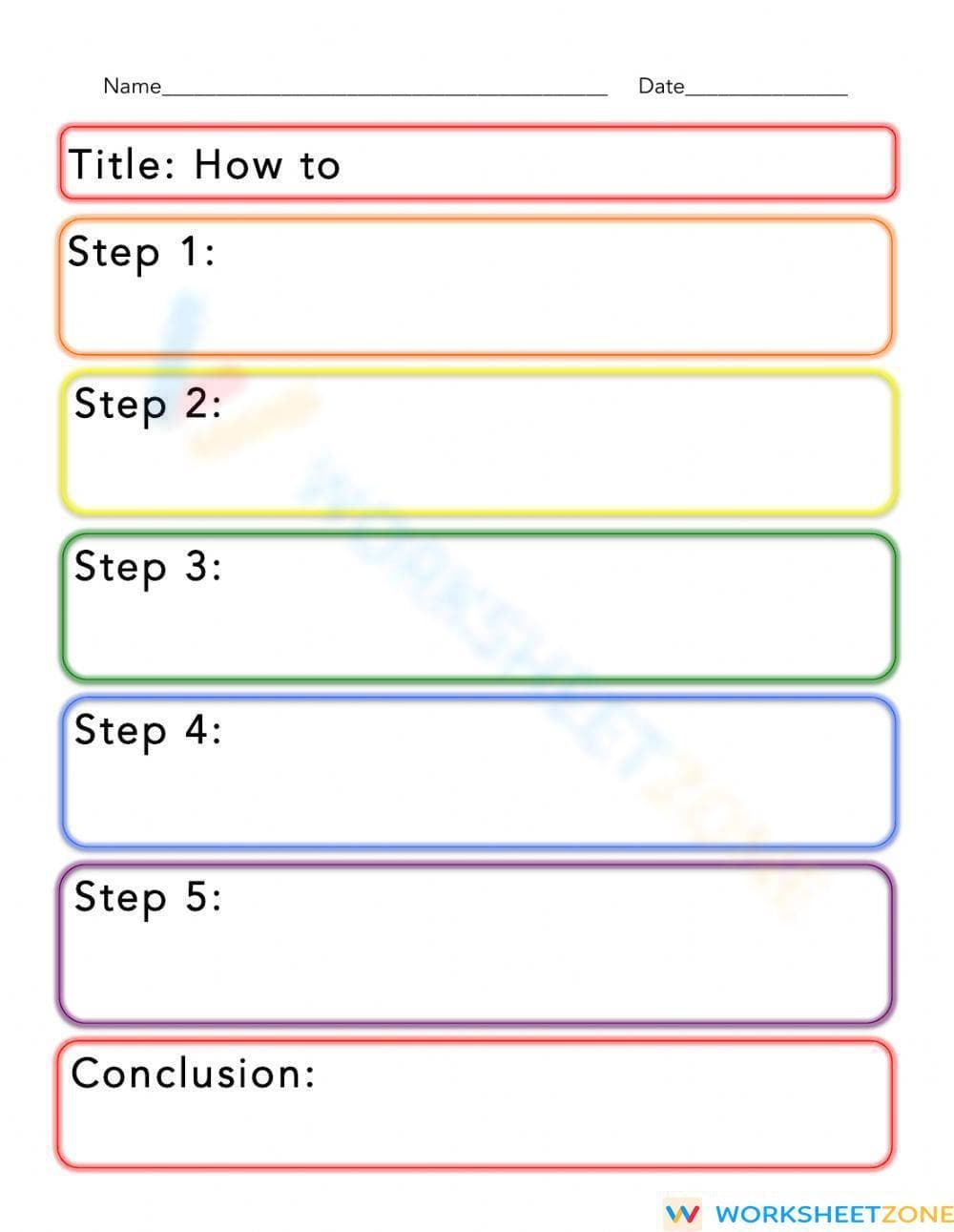 Essential Descriptive Writing How-to Worksheet | Grade 2-6 - Page 1