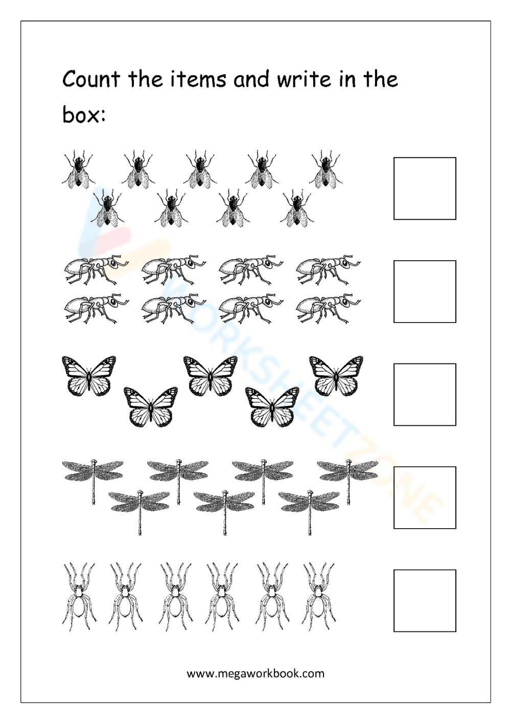 Interactive Number Writing Practice - Page 1