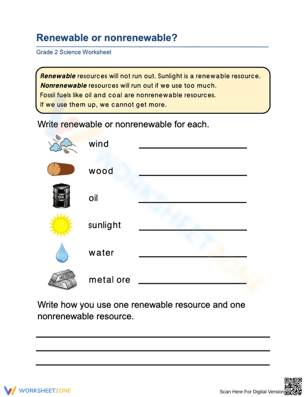 Understanding Renewable Resources - Page 1