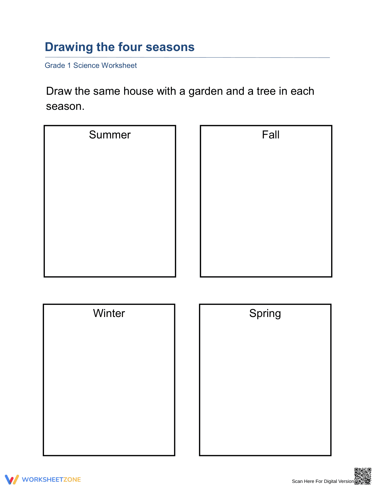 Drawing the Four Seasons - Page 1