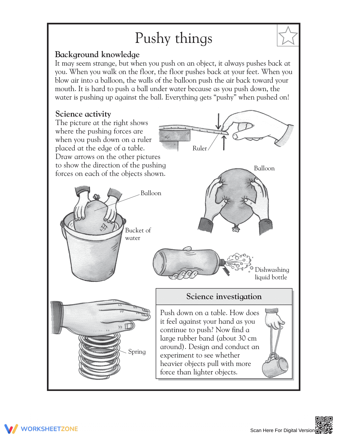 Essential Grade 4 Science: Action and Reaction Forces - Page 1