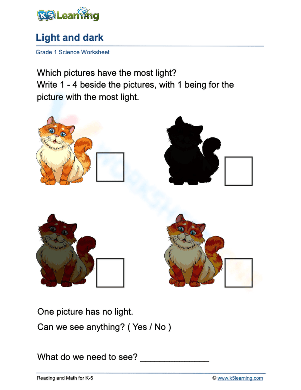 Exploring Light and Dark - Page 1