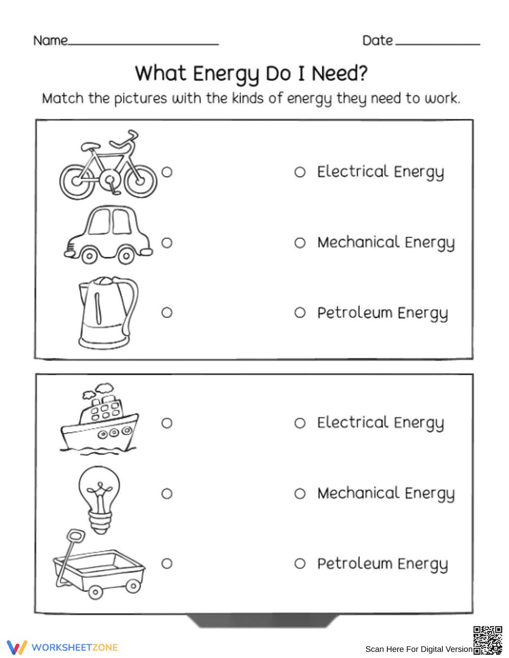 What Energy Do I Need? - Page 1
