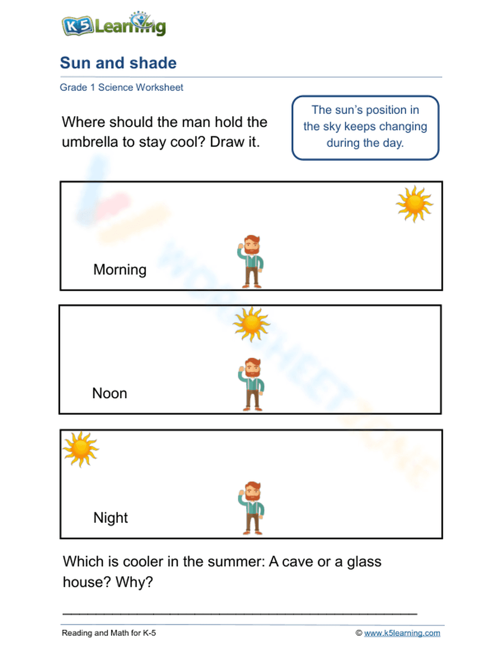 Explore Sun and Shade Concepts - Page 1