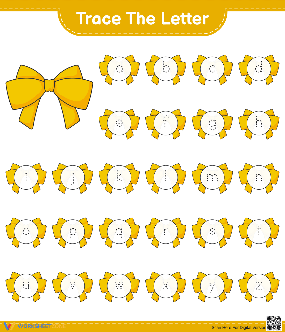Essential Alphabet Tracing Worksheet | Grade K Ready - Page 1