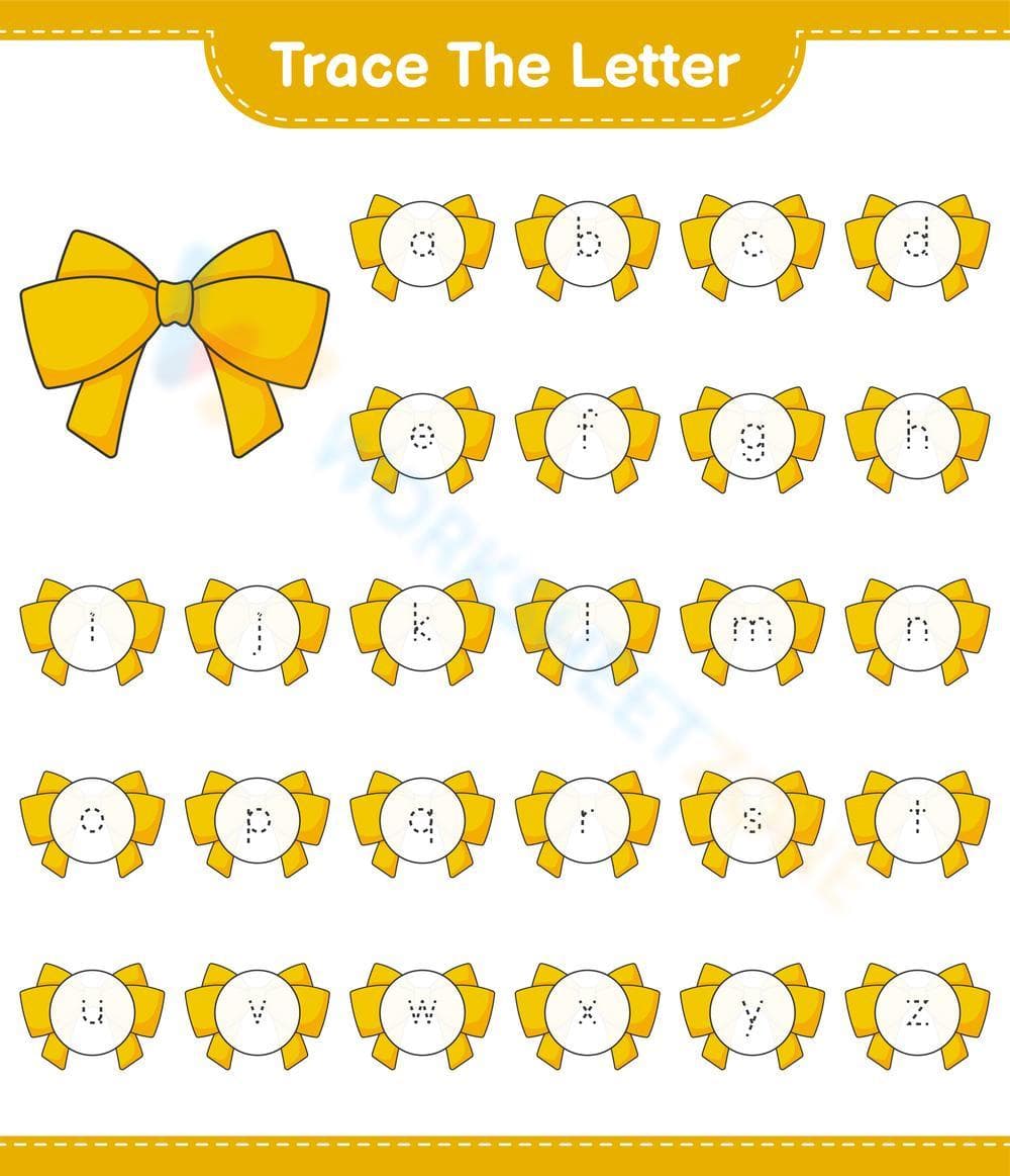 Essential Alphabet Tracing Worksheet | Grade K Ready - Page 1