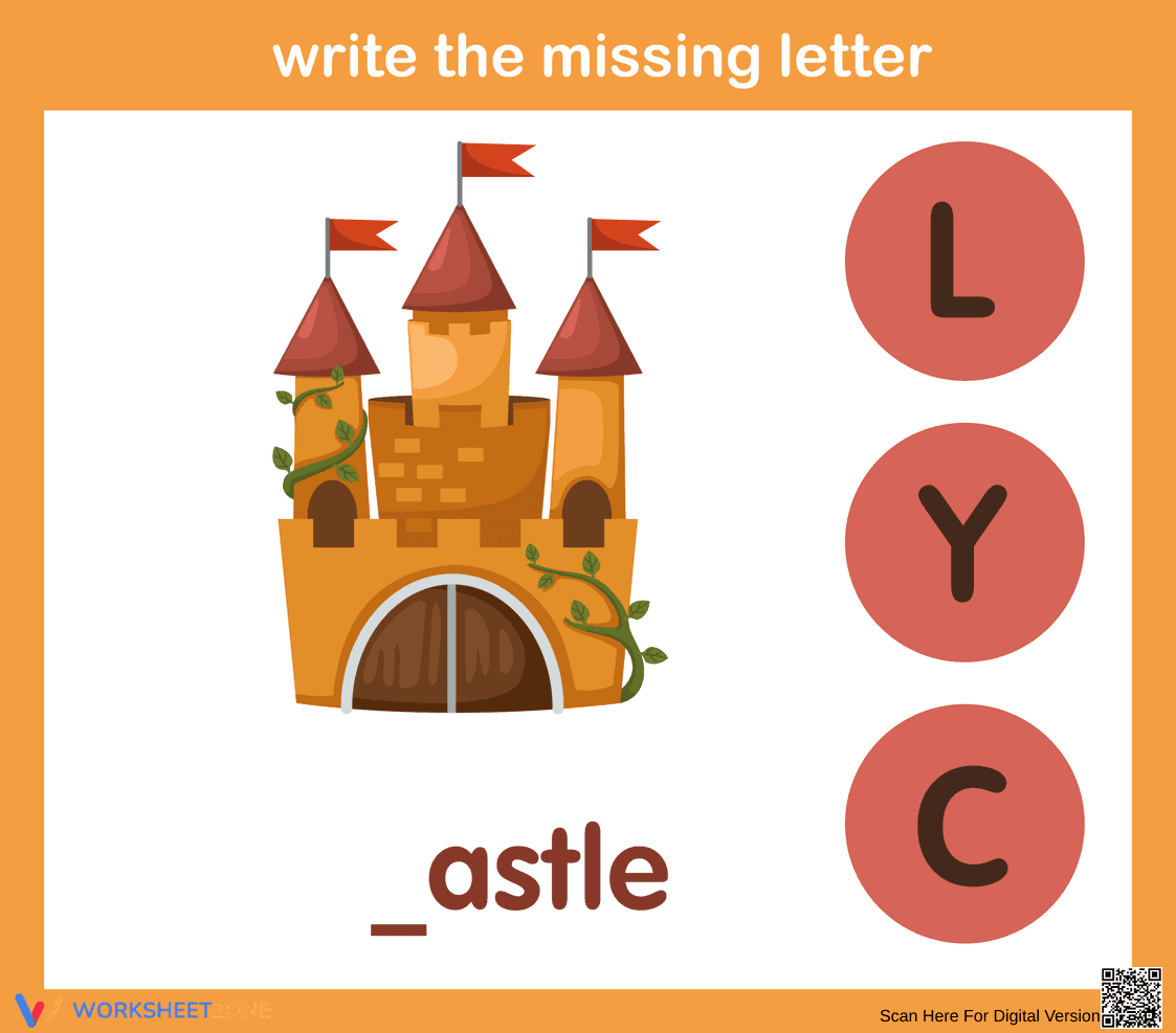 Beginning Sounds Printable Worksheet | Preschool ELA - Page 1