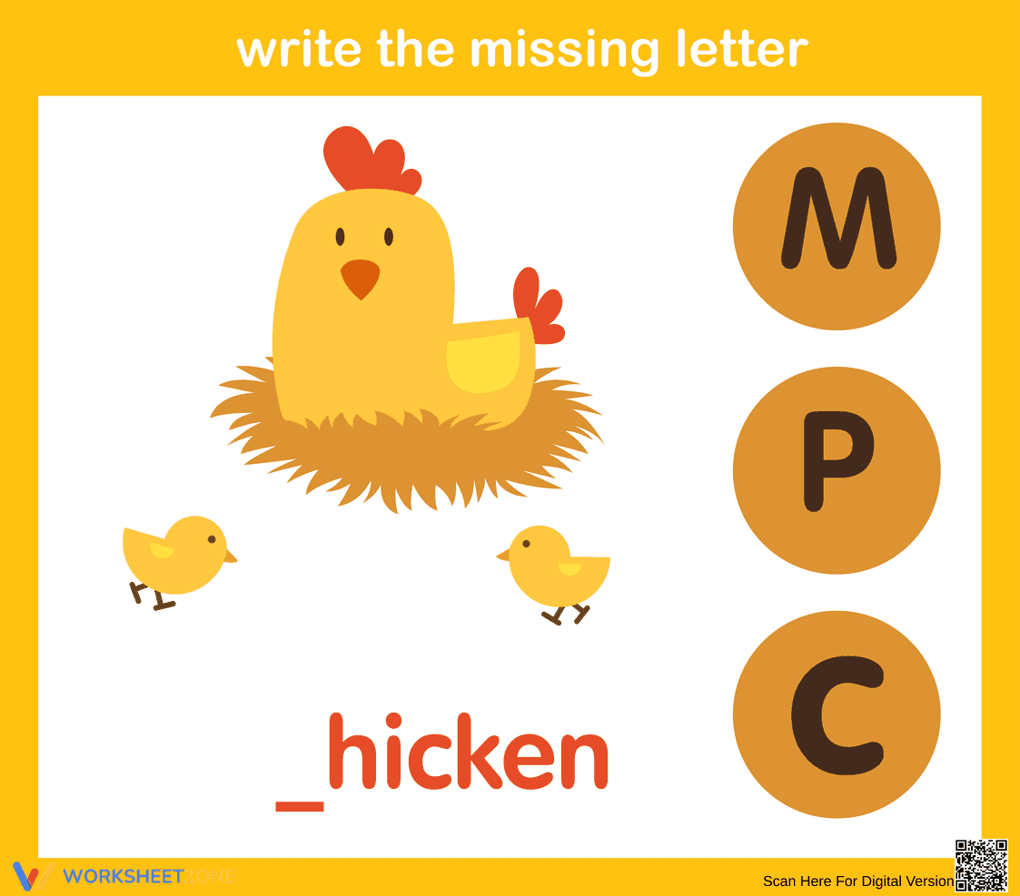 Beginning Sounds Worksheet | Essential Preschool ELA - Page 1