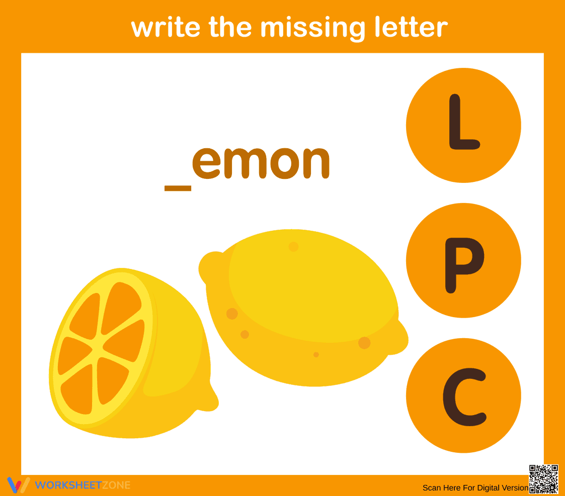 Beginning Sounds Worksheet | Essential Preschool Phonics - Page 1