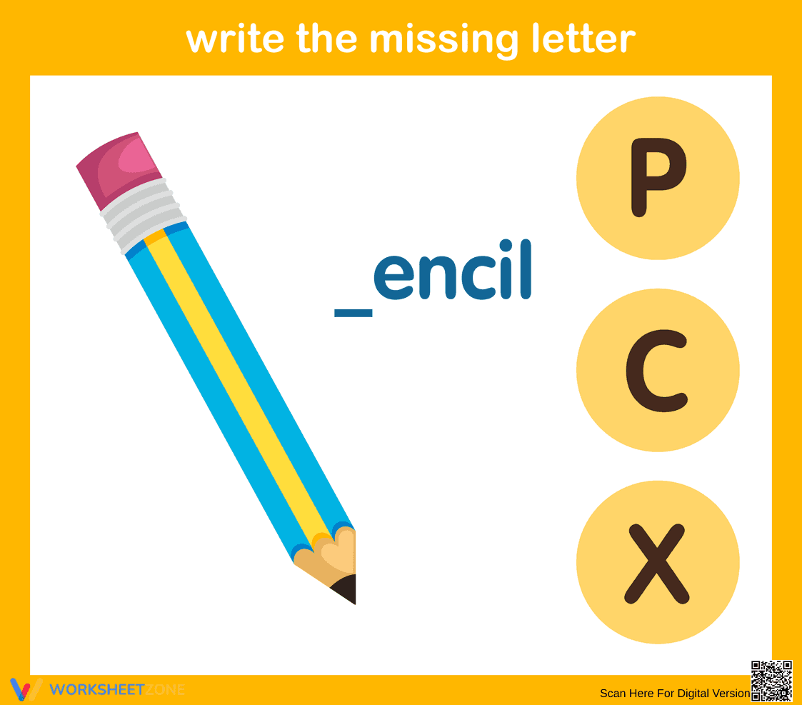 Preschool Beginning Sounds — Printable No-Prep Worksheet - Page 1