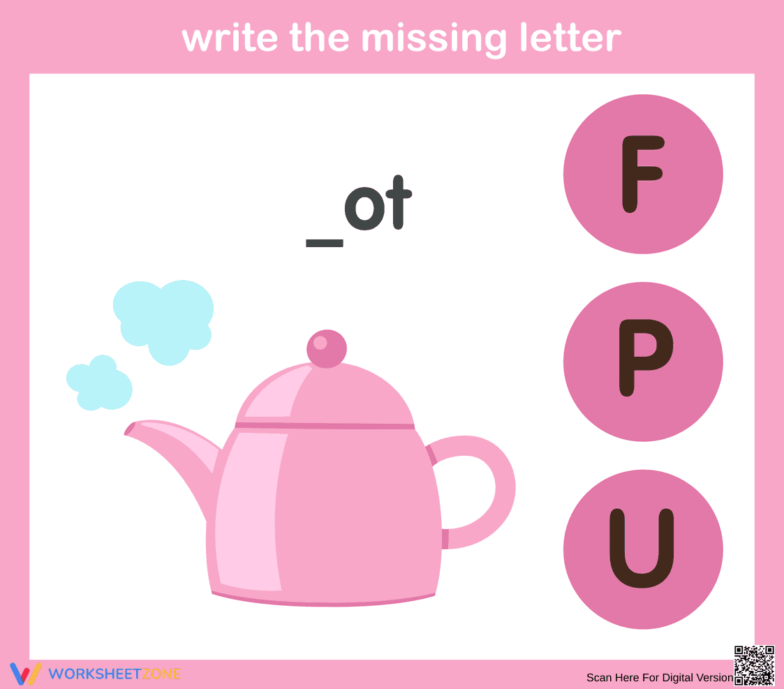 Beginning Sounds Worksheet | Preschool ELA Essential - Page 1