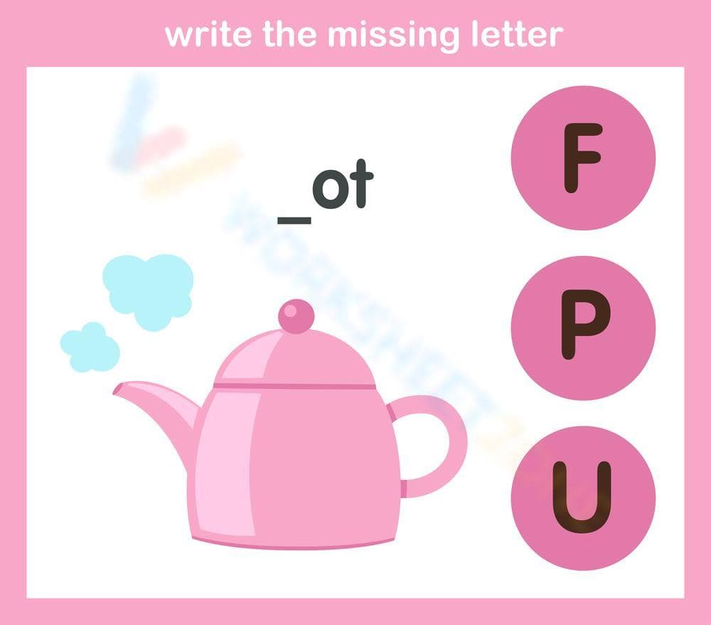 Beginning Sounds Worksheet | Preschool ELA Essential - Page 1