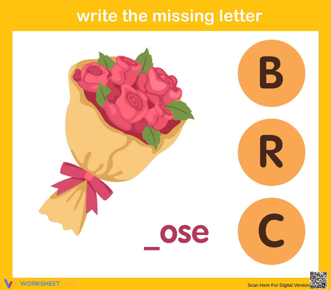 Beginning Sounds Worksheet | Grade K Essential - Page 1