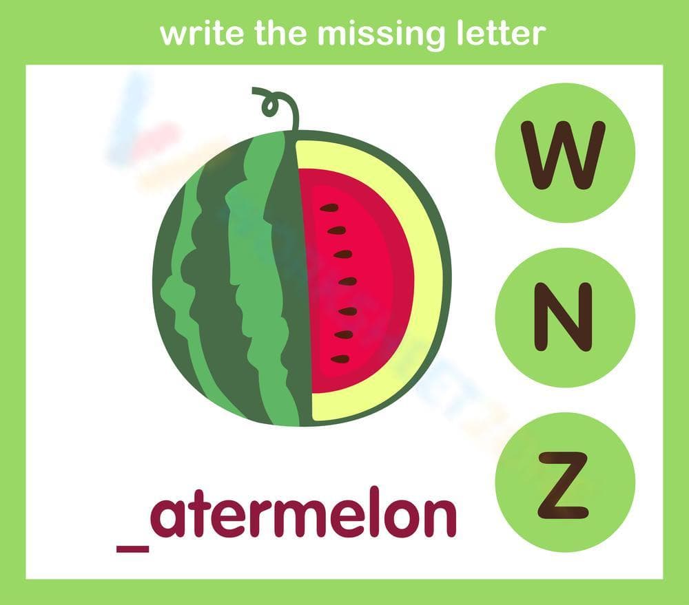 Printable Beginning Sounds Worksheet | Pre-K ELA - Page 1