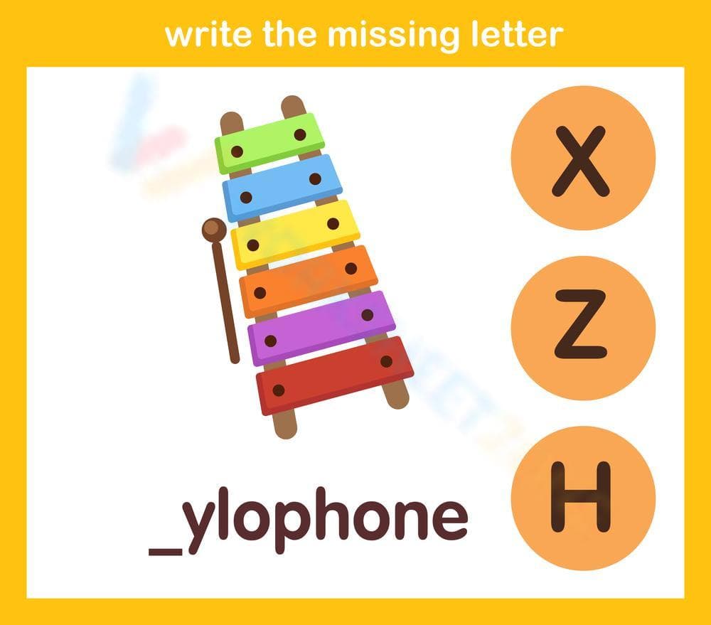 Beginning Sounds Worksheet | Essential Preschool ELA - Page 1