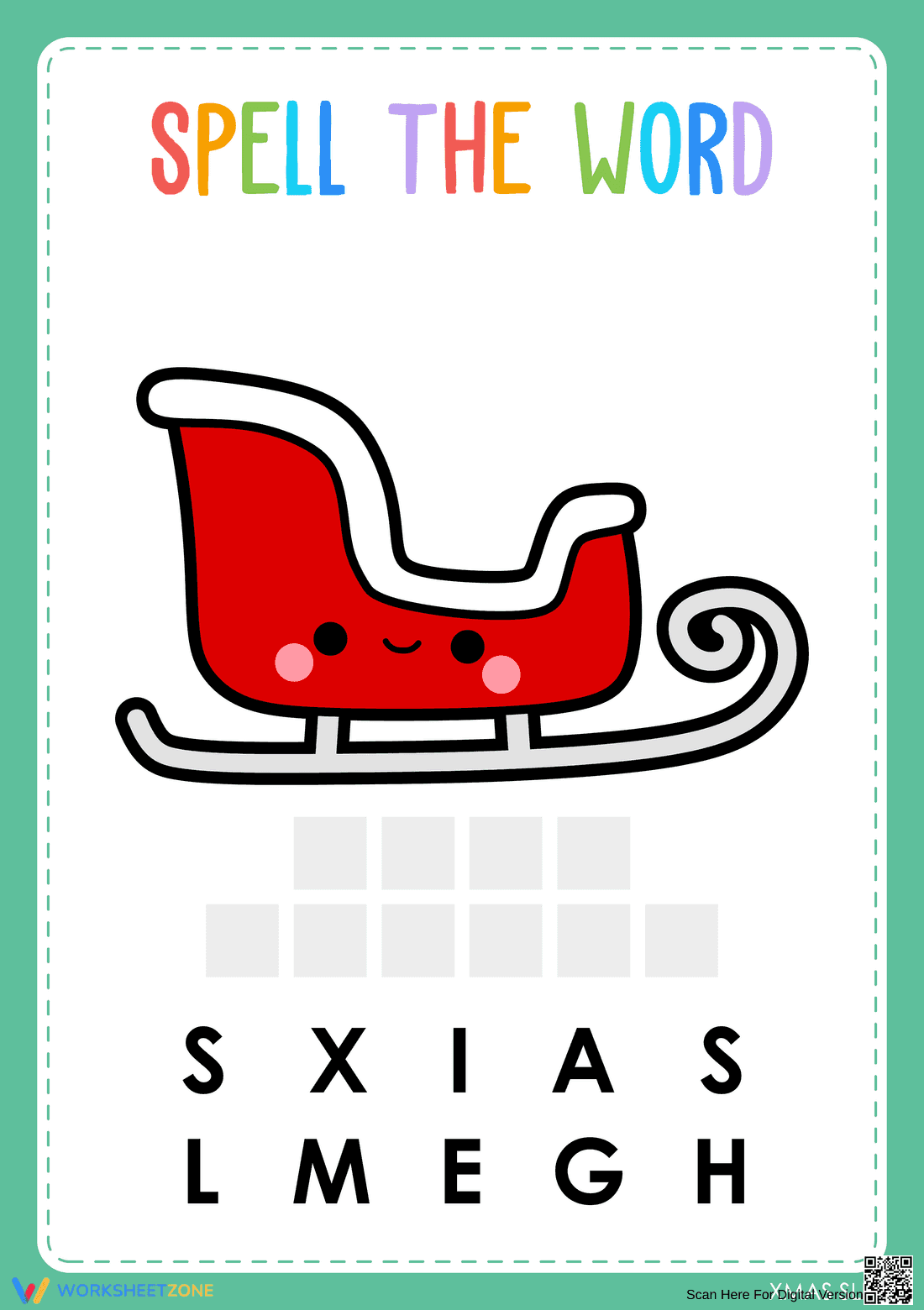 Transportation Spelling Worksheet | Essential Preschool ELA - Page 1