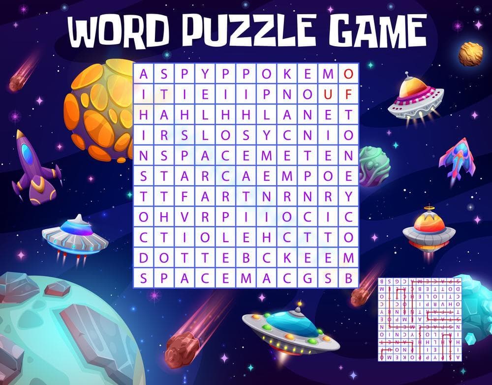 Word Puzzle Game 13 - Page 1