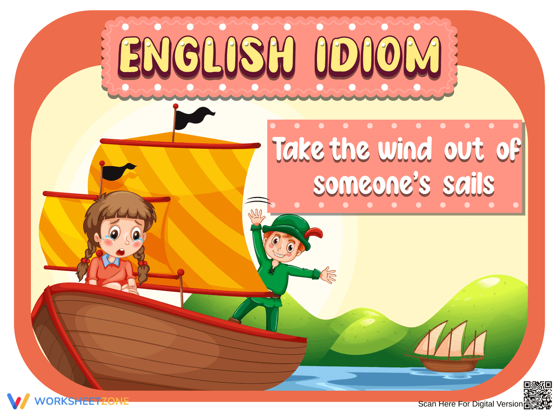 Printable English Idiom Worksheet | Grade 4 ELA - Page 1