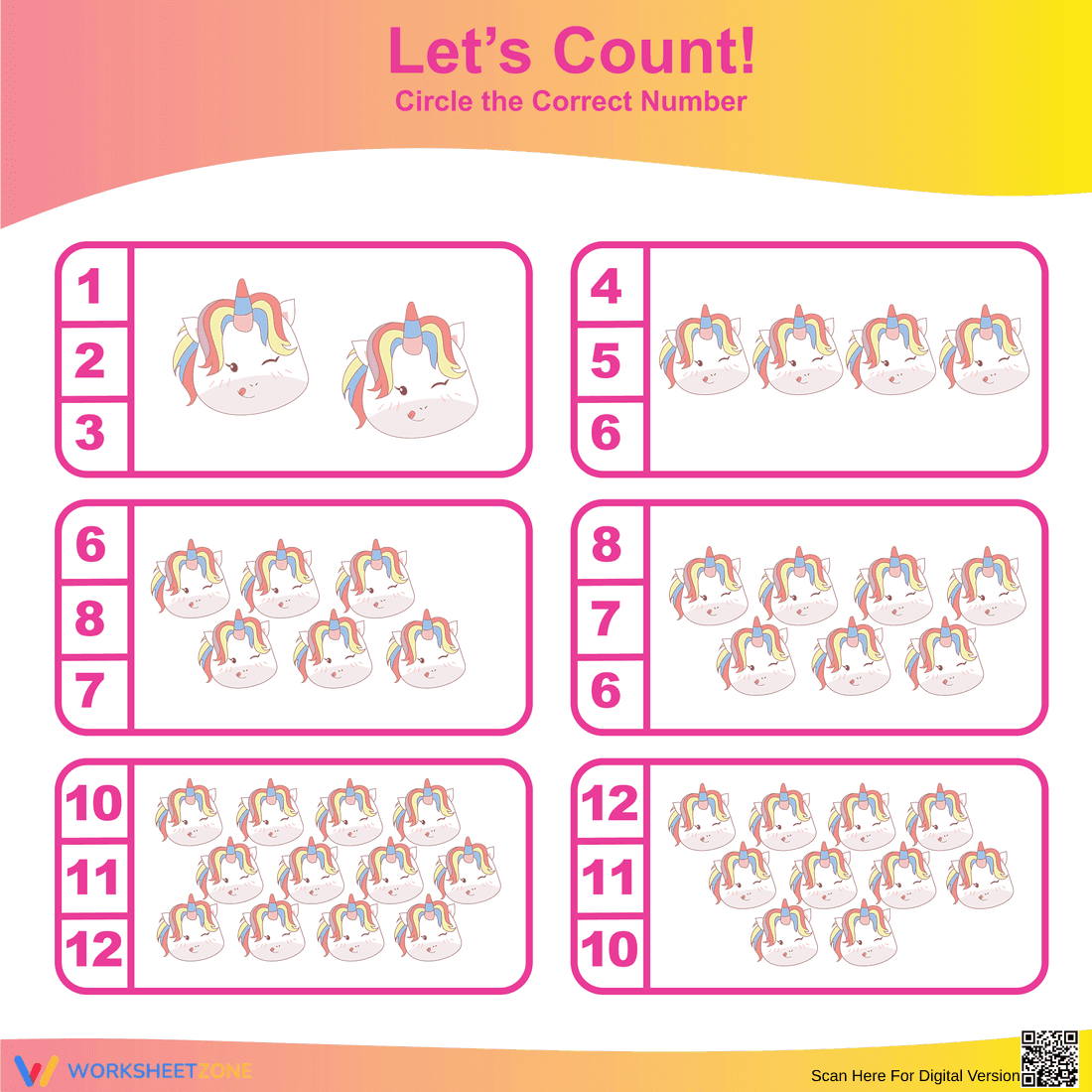 Engaging Count Letters Worksheet for Young Learners - Page 1