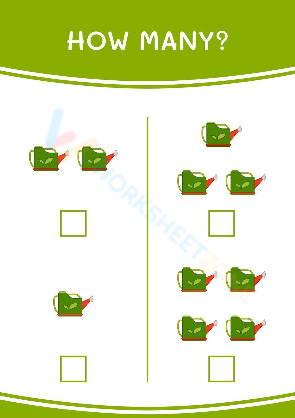 Engaging Counting Practice Worksheet for Kids - Page 1