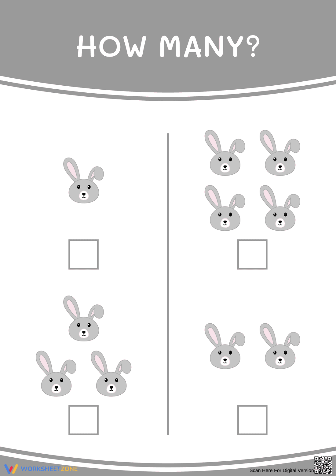 Practice Basic Counting Skills with This Worksheet - Page 1