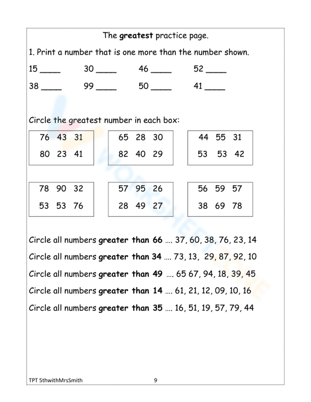 The greatest practice page - Page 1