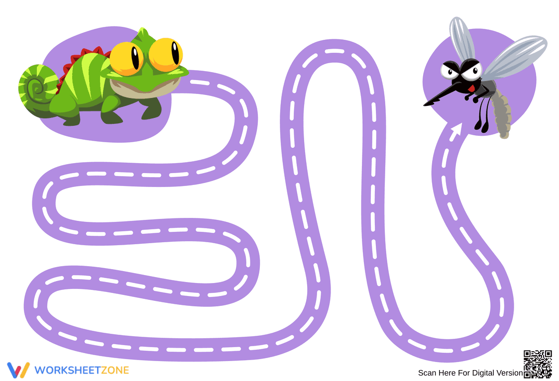 Printable Dot Tracing Worksheet | Kindergarten Ready - Page 1