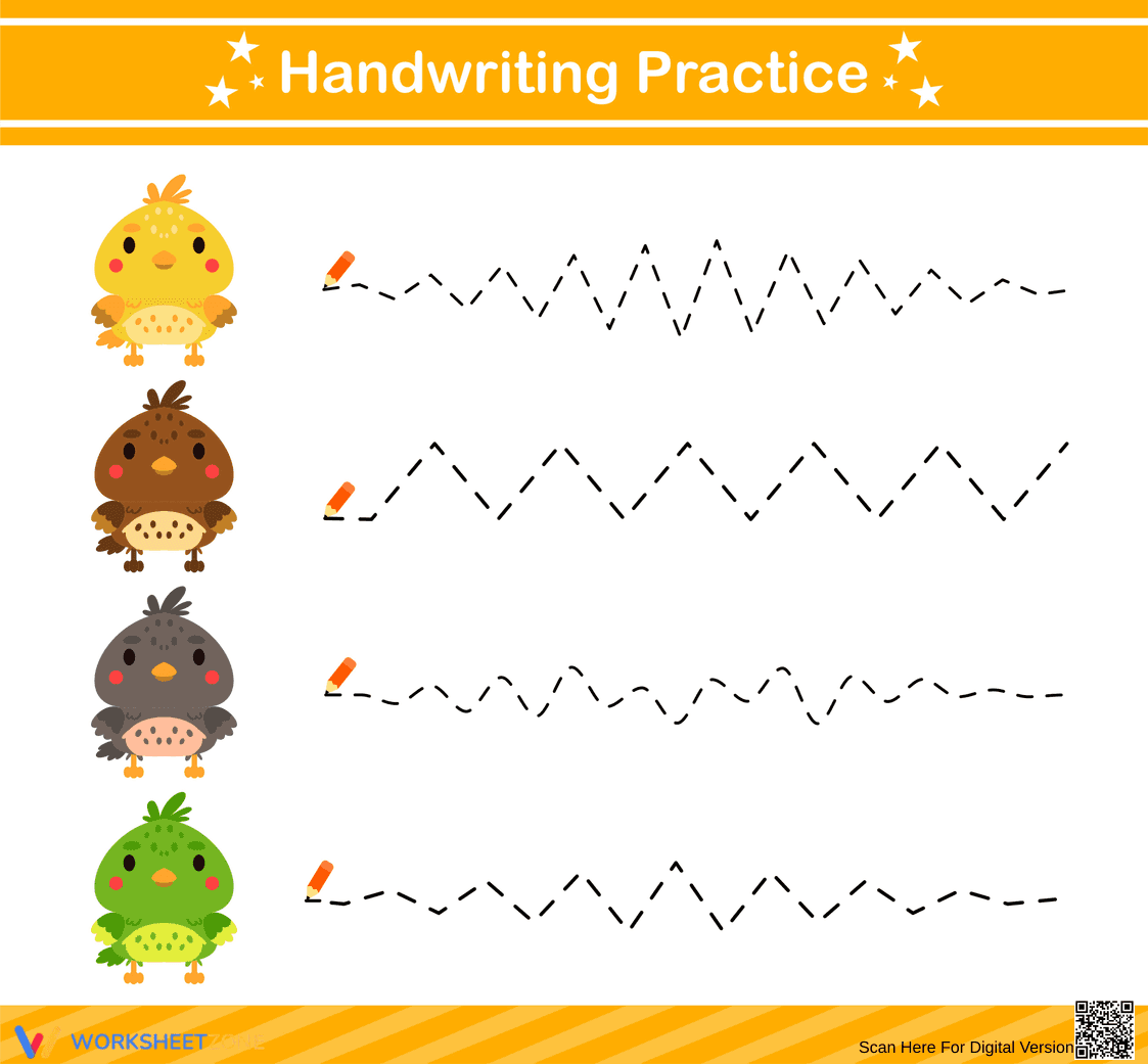 Handwriting Practice: Improve Penmanship and Lettering - Page 1