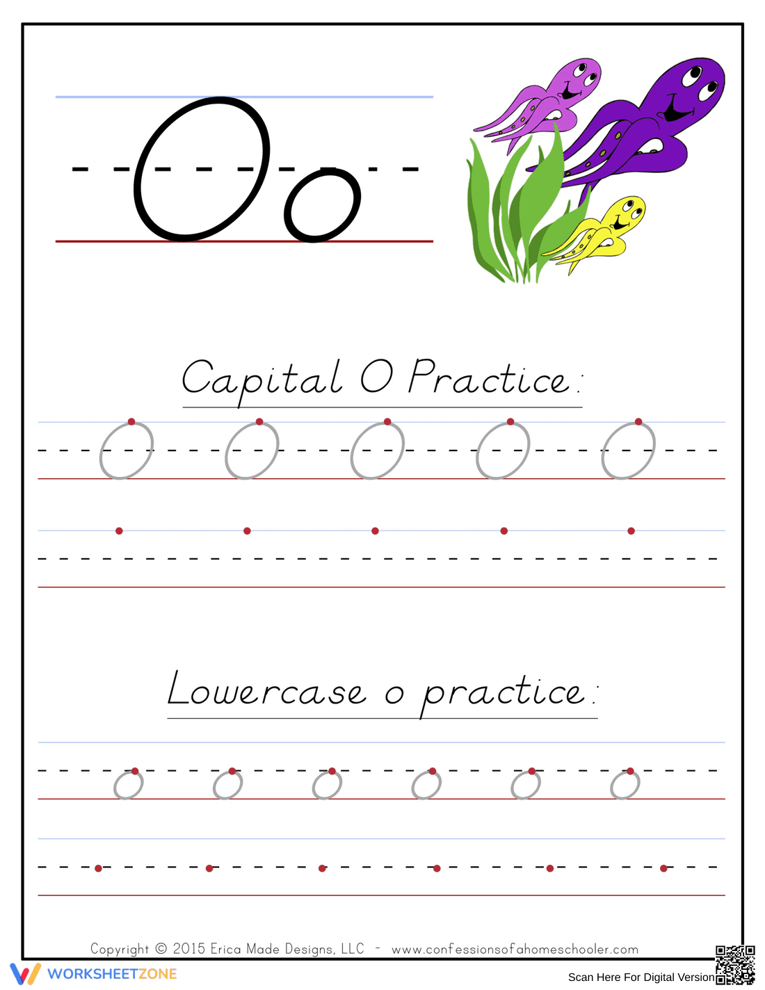 Letter Oo Dealian Handwriting - Page 1