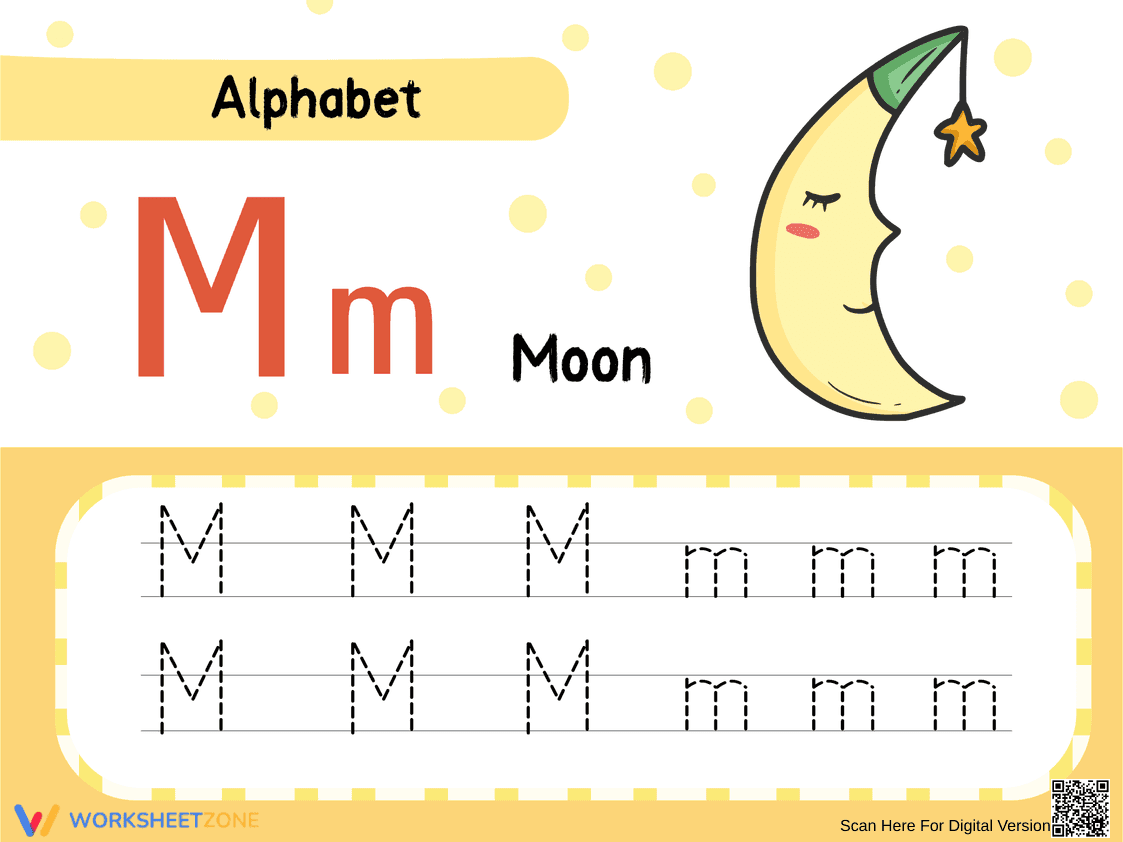 Alphabet M: Learning the Letter - Page 1