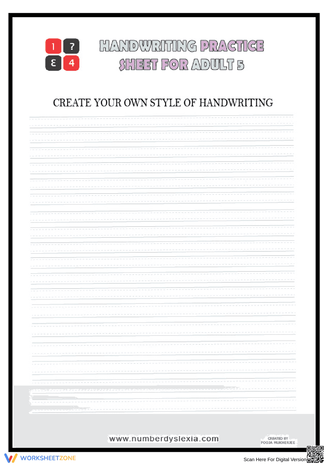 Adult Handwriting Practice | Essential Style Guide - Page 1