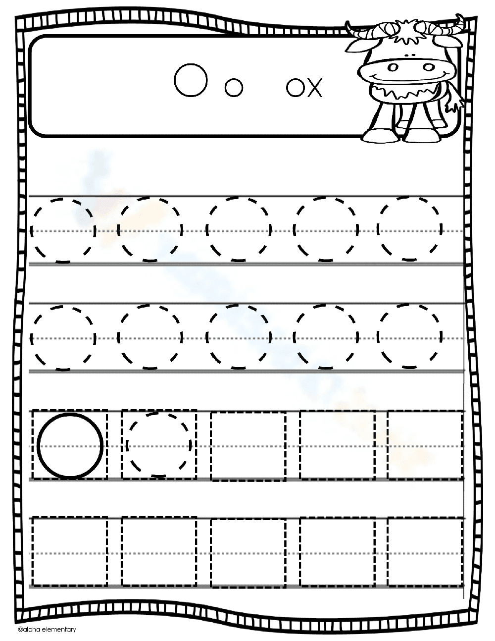 Master the Letter O: Alphabet Worksheet for Kids - Page 1